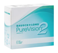 Линзы контактные bausch+ lomb pure vision 2 -5,00 N6