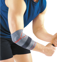 Бандаж на локтевой сустав, NRG, арт. DEL-104 L, серый
