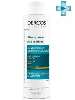 Виши деркос шампунь-уход д/сухих волос успокаивающий д/чувствительной кожи головы 200мл (М9082400)
