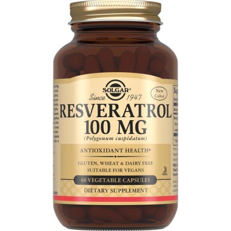 Солгар ресвератрол капс. 100мг N60