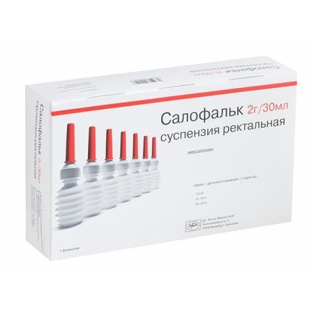 Салофальк сусп. рект. 4г/60мл N7