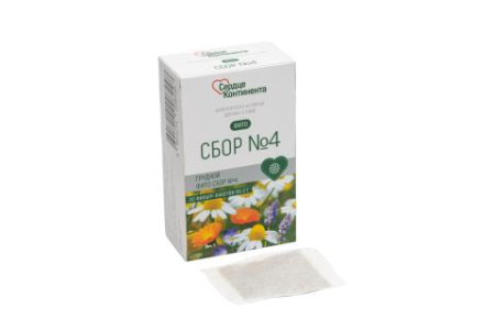 Сердце континента фиточай грудной сбор N4 2г N20