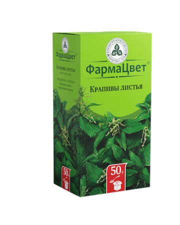 Крапива листья измельченные 50г