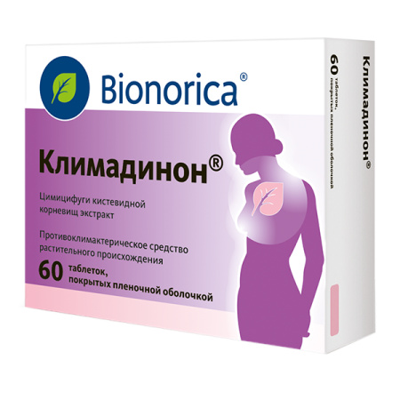 Климадинон таб. п.о 20мг N60