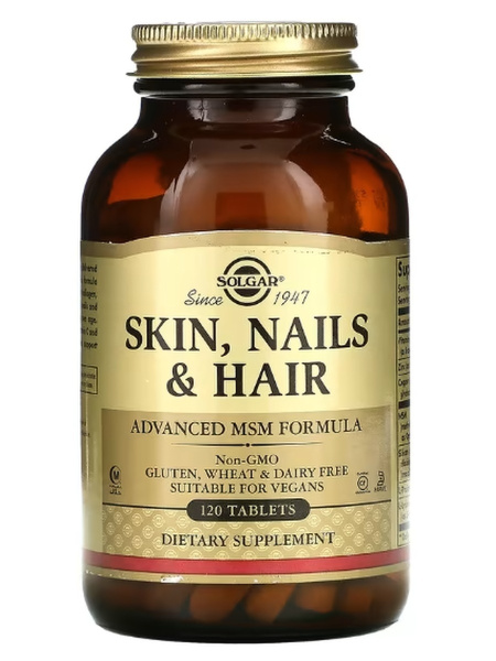 Солгар д/кожи, волос и ногтей таб. N60