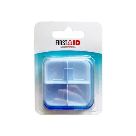 Ферстэйд таблетница на день карманная 4 отделения