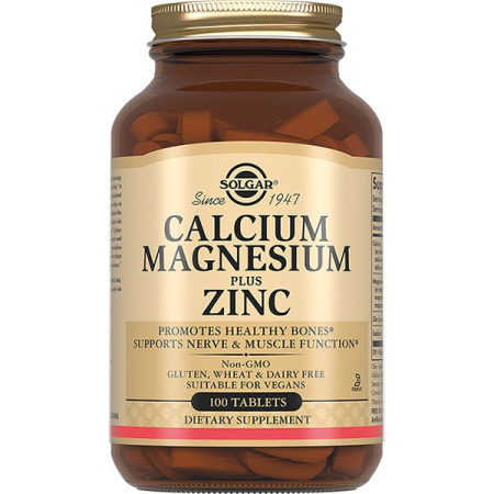 Солгар кальций-магний-цинк таб. N100