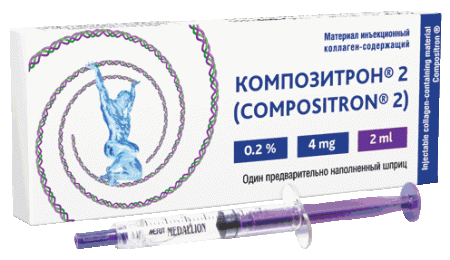 Композитрон 2 материал инъекц коллаген-содержащ шприц 2мл