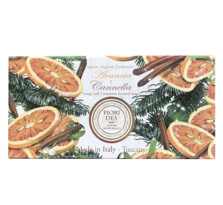 МЫЛО КУСКОВОЕ ФЬЕРИ ДЕЯ НОВОГОДНИЙ НАБОР 6Х50 ГР. АПЕЛЬСИН\КОРИЦА