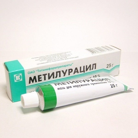 Метилурацил мазь 10% 25г N1