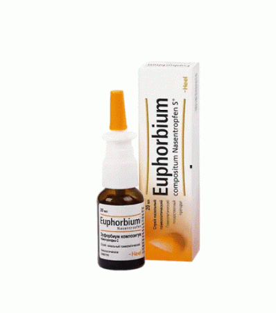 Эуфорбиум композитум назентропфен С спрей наз. 20мл