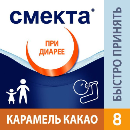 Смекта паста внутр. карамель/какао 3г 10,27г N8
