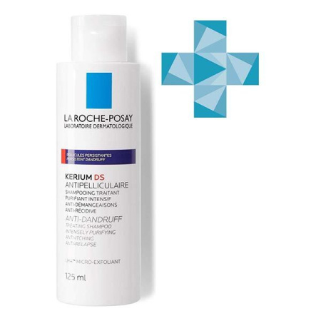 ЛЯРОШ КЕРИУМ интенсивный шампунь против перхоти 125мл