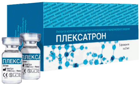 ПЛЕКСАТРОН (PLEXATHRON) ИМПЛАНТАТ КОЛЛАГЕН-СОДЕРЖАЩИЙ Д/ВНУТРИСУСТАВ И ПЕРИАРТИКУЛЯР ВВЕД 2МЛ N5 ФЛА