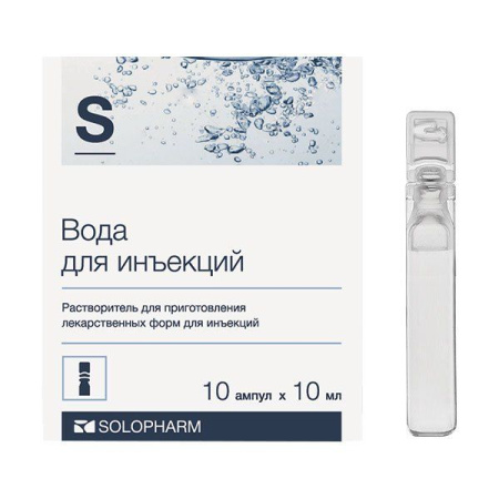Вода для инъекций р-ль 1000мл N10