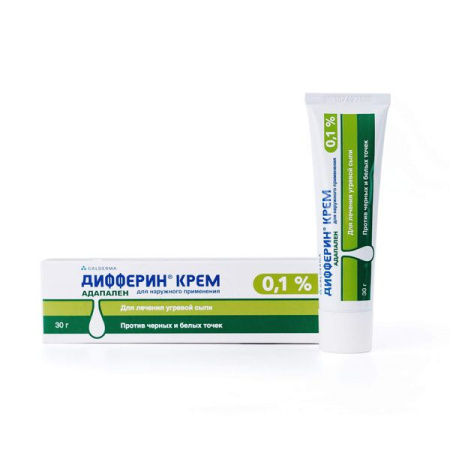 Дифферин крем 0,1% 30г N1