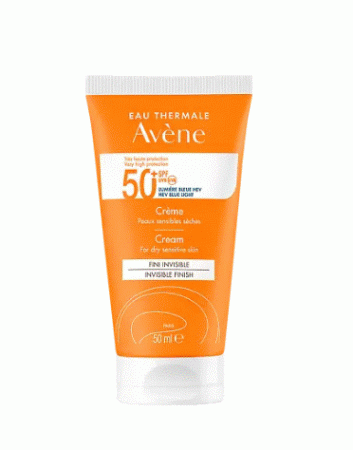 Авен крем солнцезащитный spf50+ 50мл с минеральным экраном (С35577)