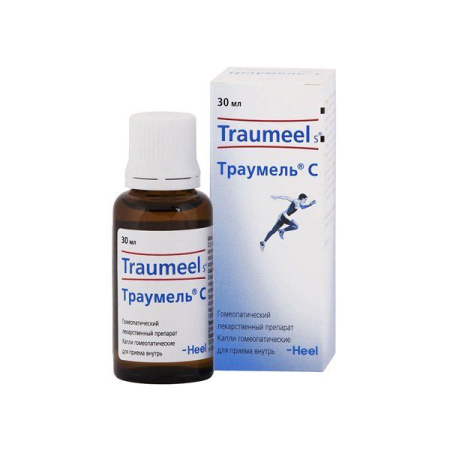 Траумель С капли внутр. гомеопатические 30мл