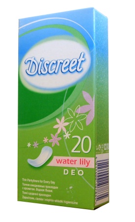 Прокладки ежедневные Дискрит мультиформа део водная лилия N20