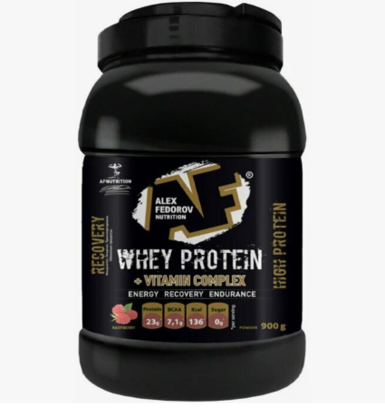 Алекс федоров нутришн протеин 70 пор. малина 900г