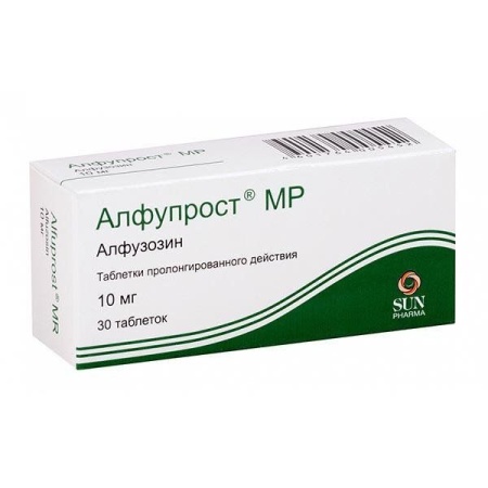 Алфупрост МР таб.пролонг.действ. 10мг N30