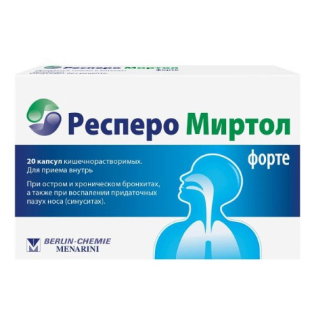 Респеро Миртол форте капс. кш/раств 300мг N20