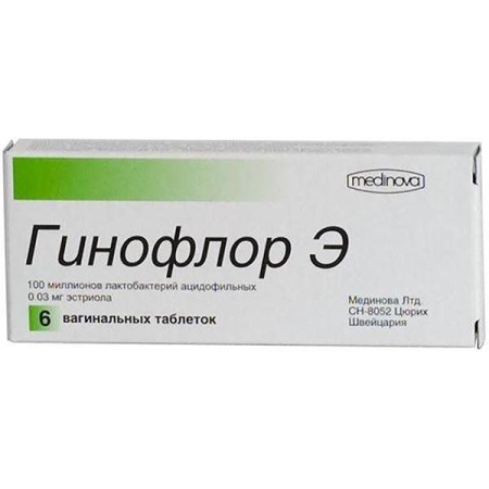Гинофлор Э таб. ваг. N6