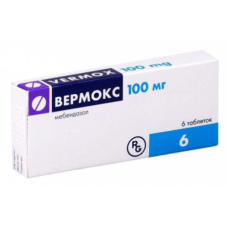Вермокс таб. 100мг N6