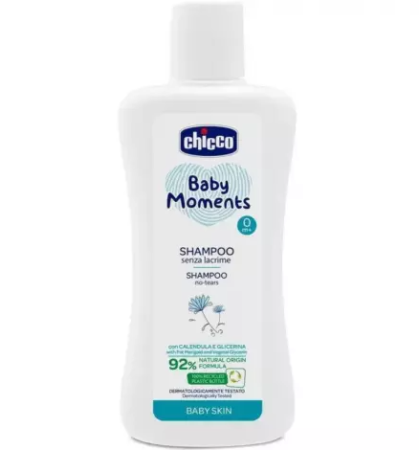 Чикко/chicco беби момент шампунь д/волос и тела с овсом 200мл (00002844100000)