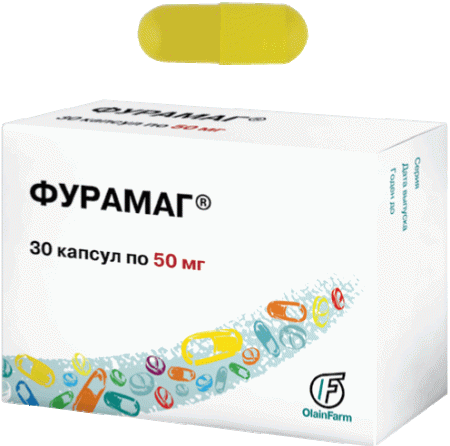 Фурамаг капс. 50мг N30