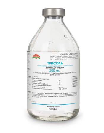 Трисоль р-р д/инф. 200мл N28