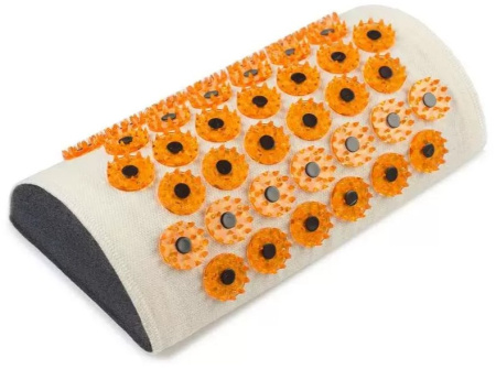 Иппликатор Кузнецова тибетский магнитный валик д/шеи (желтый)