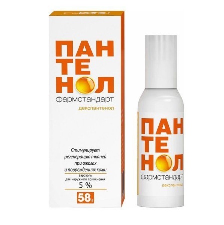 Пантенол Фармстандарт аэроз. наружн. 5% 58г N1