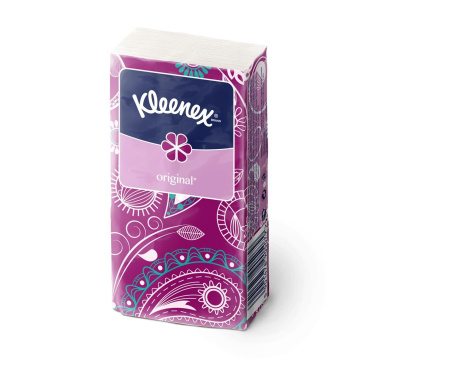 Платочки бумажные Клинекс классик N10х10