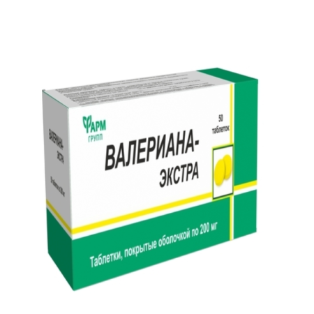 Валериана экстра таб. 200мг N50