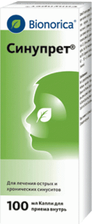 Синупрет капли внутр. 100мл N1