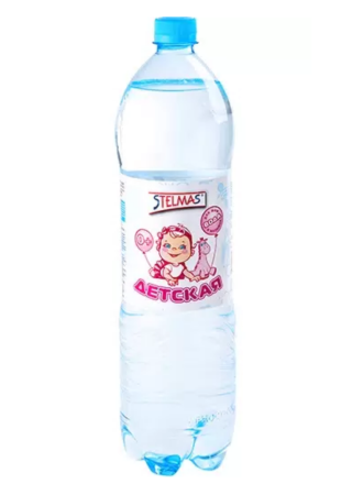 Вода питьевая Стэлмас детская 1,5л