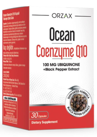 БАД к пище Orzax "Ocean Coenzyme Q10", капсулы 355мг, 30шт