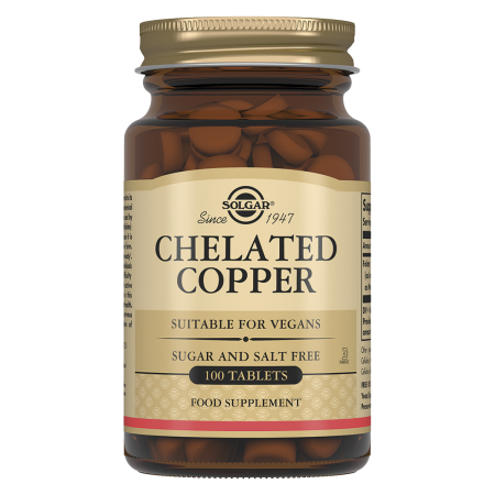 Солгар хелат меди таб. (400мг) 2,5мг N100