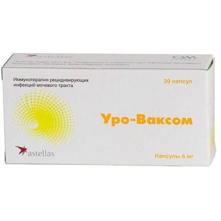 Уро-Ваксом капс. 6мг N30