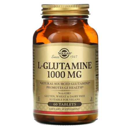 Солгар L-глутамин таб. 1000мг N60