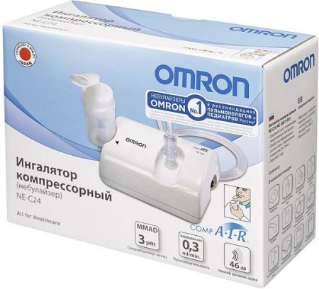 Ингалятор компрессорный Омрон omron NE-C24 RU N1 (NE-C801S-RU)