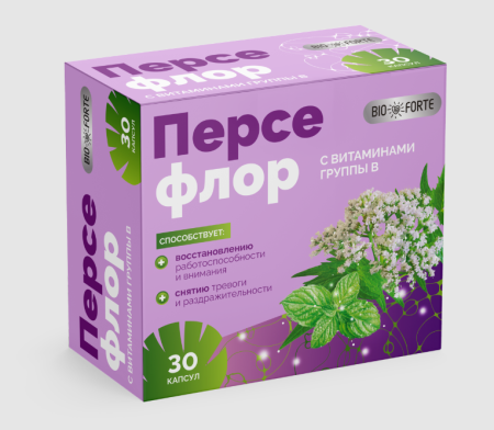 Биофорте персефлор комплекс успокоительный витамин В капс. N30