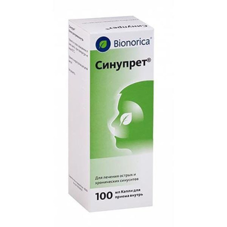 Синупрет капли внутр. 100мл N1