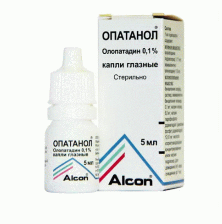 Опатанол капли гл. 0,1% 5мл N1