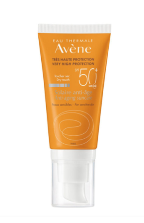 АВЕН Cолнцезащитный Антивозрастной крем SPF50+, 50мл