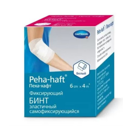 Бинт Пеха-хафт латекс фри самофиксир когезивный 4мх6см N1 (9324422)
