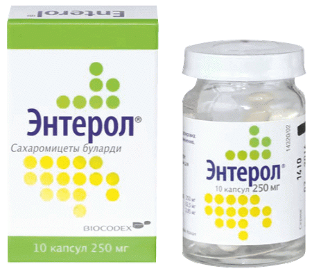 Энтерол капс. 250мг N10