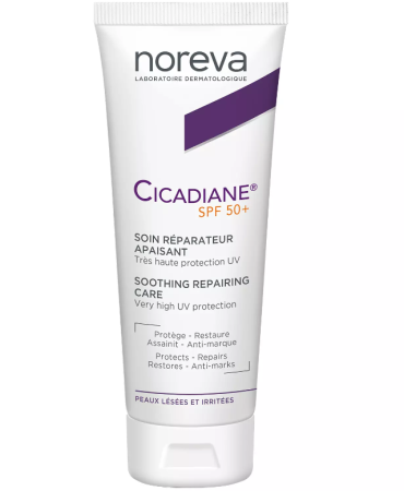 Норева cicadiane крем восстанавливающий успокаивающий SPF50+ 40мл