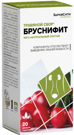 Здравсити сбор бруснифит натуральный травяной 2г N20